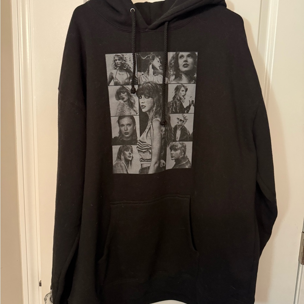Black Taylor Swift Eras Tour Hoodie